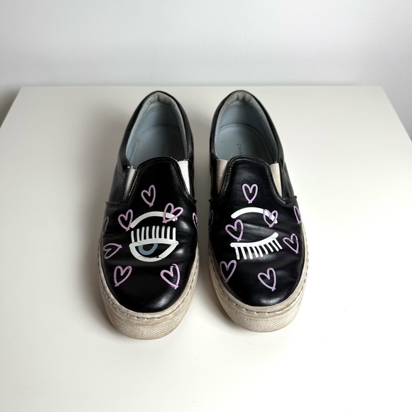 Chiara Ferragni Candy Flirting black sneakers - Picture 2 of 15